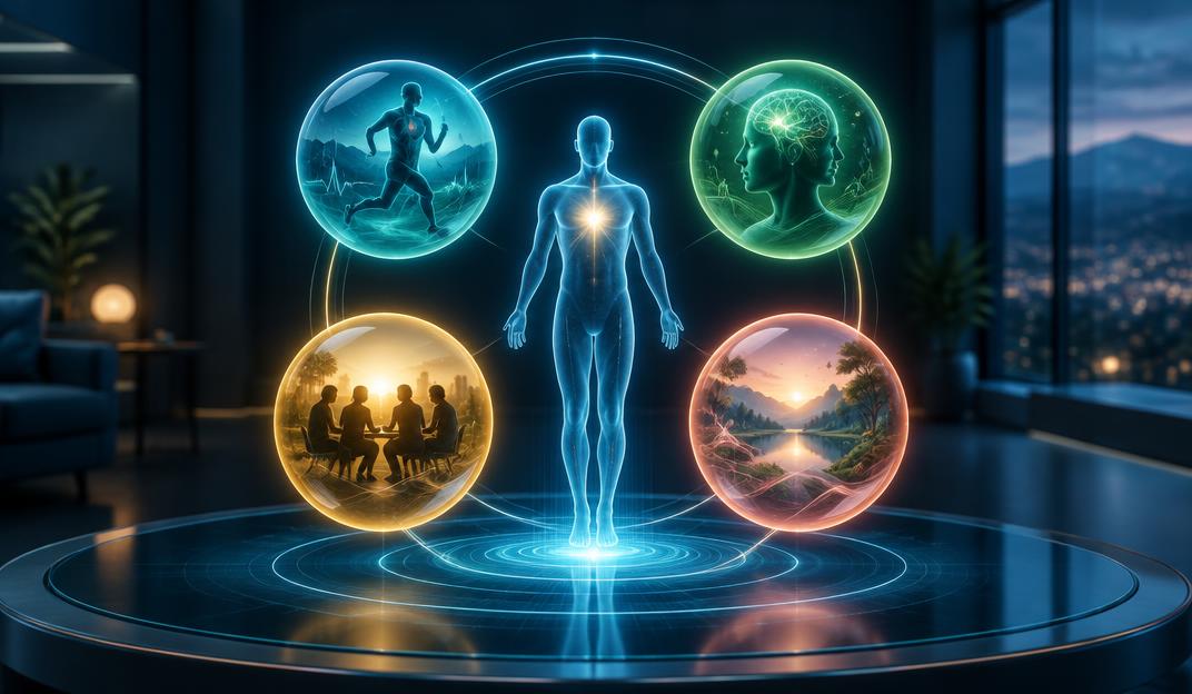 Arte holográfica do WHOQOL-BREF